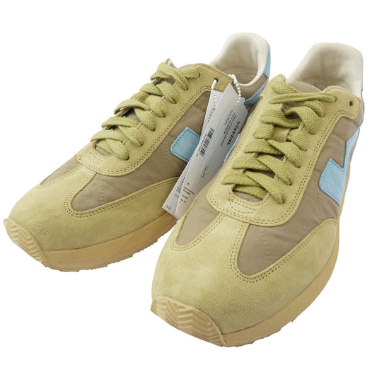 VISVIM ビズビム 0125101001005 FKT Runner ランナー スエード スニーカー グリーン系 ホワイト系 10【中古】
