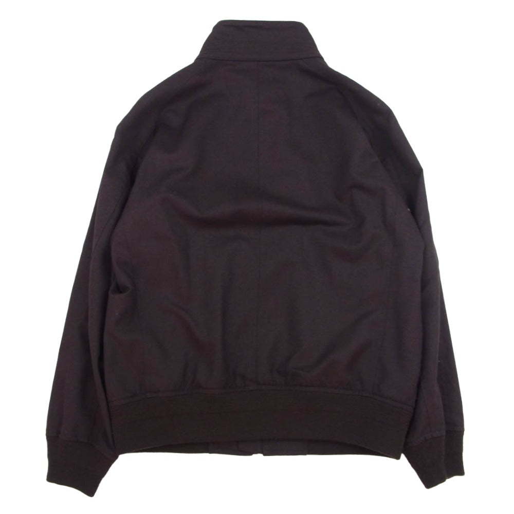 Mackintosh マッキントッシュ G1F54-403-58 ウール ハリントン ジャケット ブルゾン ブラウン系 M【中古】 Mackintosh マッキントッシュ G1F54-403-58 ウール ハリントン