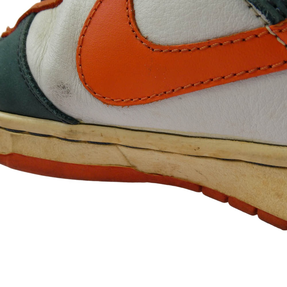 NIKE ナイキ 304292-184 SB Dunk Low Broncos ダンク ロウ ブロンコス スニーカー グリーン系 オレンジ系 28.5cm【中古】