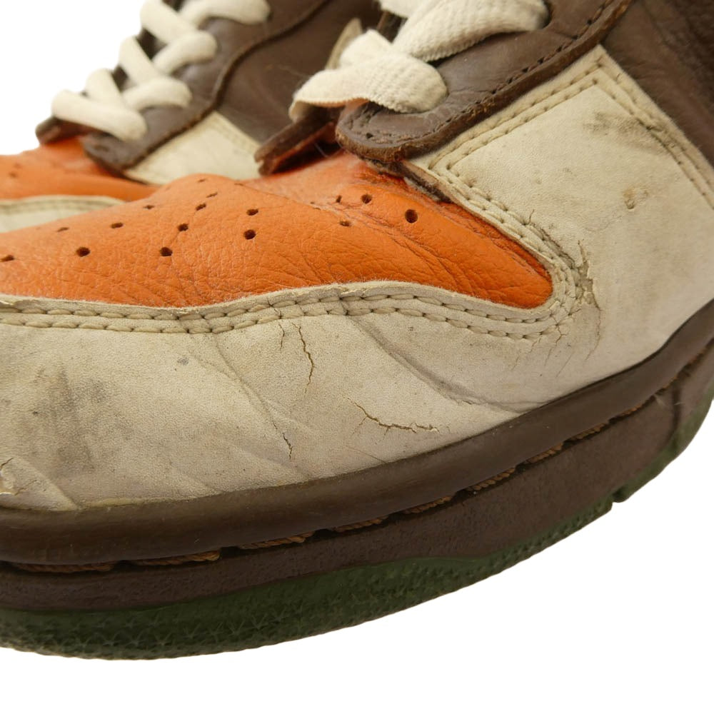 NIKE ナイキ 304292-228 SB Dunk Low Oompa Loompa ダンク ロウ ウンパ ルンパ スニーカー オレンジ系 ブラウン系 28cm【中古】