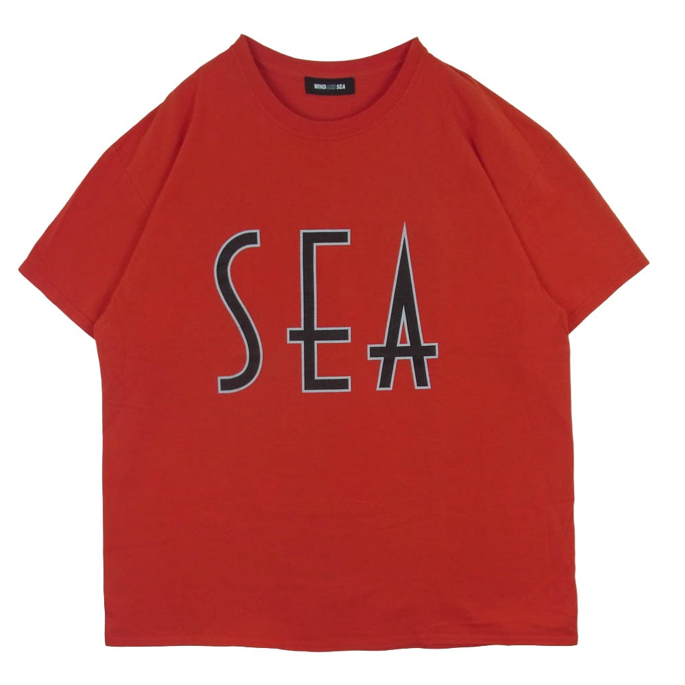 WIND AND SEA ウィンダンシー WDS-20A-CS-01 SEA wavy T-SHIRTS ロゴ