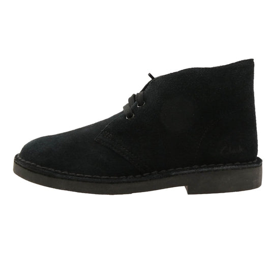 Clarks クラークス 11826 Desert Boot スエード デザート ブーツ ブラック系 UK4【極上美品】【中古】