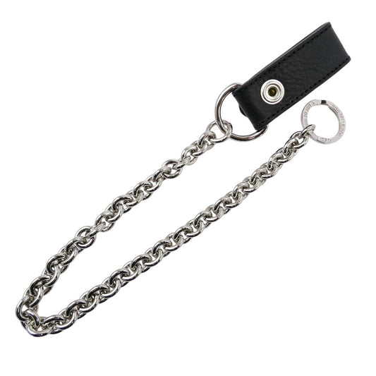 CALEE キャリー 25AW CL-25AW028LE SILVER STAR CONDHO LEATHER WALLET CHAIN シルバー スターコンチョ ウォレット チェーン ブラック系 シルバー系【中古】