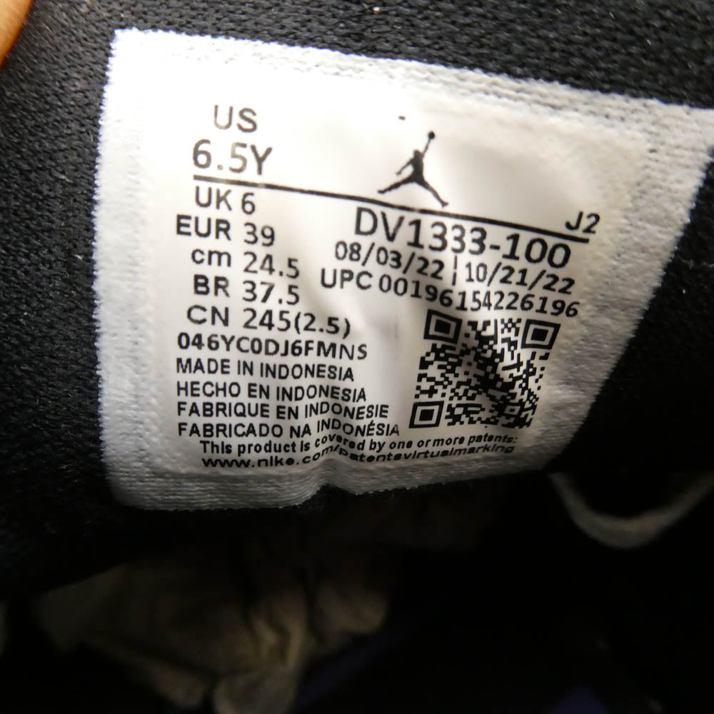 23AW DV1333-100 1 Low Concord エア ジョーダン ロー コンコルド スニーカー ブラック系 ホワイト系 24.5【中古】