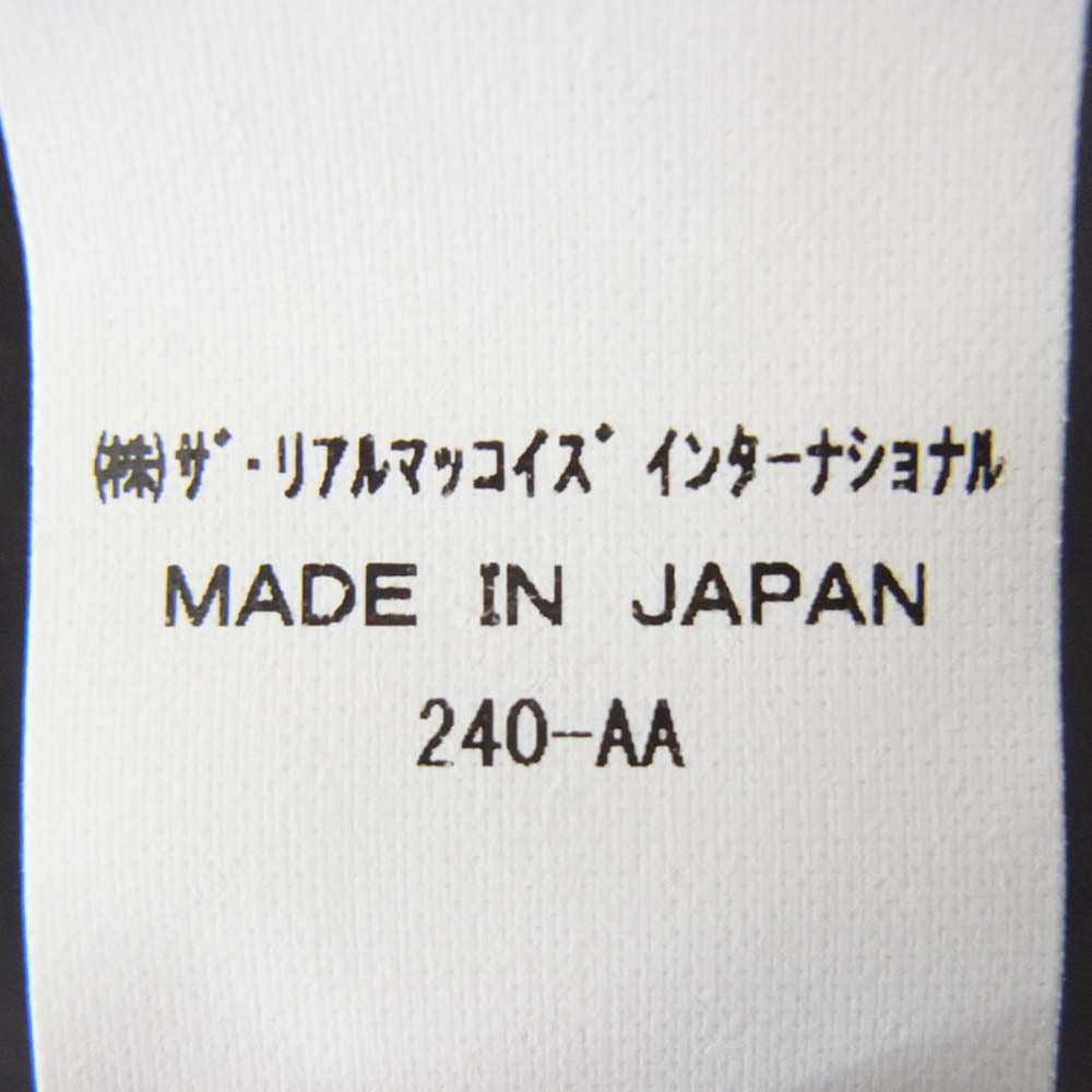 The REAL McCOY'S ザリアルマッコイズ MJ23008 VIET-NAM JACKET ベトナム ジャケット ブルゾン ベトジャン ブラック系 S【中古】