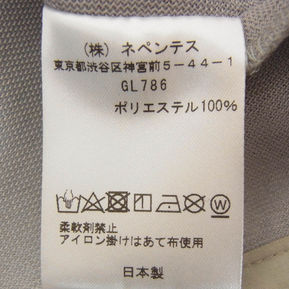 South2 West8 サウスツーウェストエイト GL786 PIPING JACKET パイピングジャケット メッシュジャケット グレー系 XS【中古】