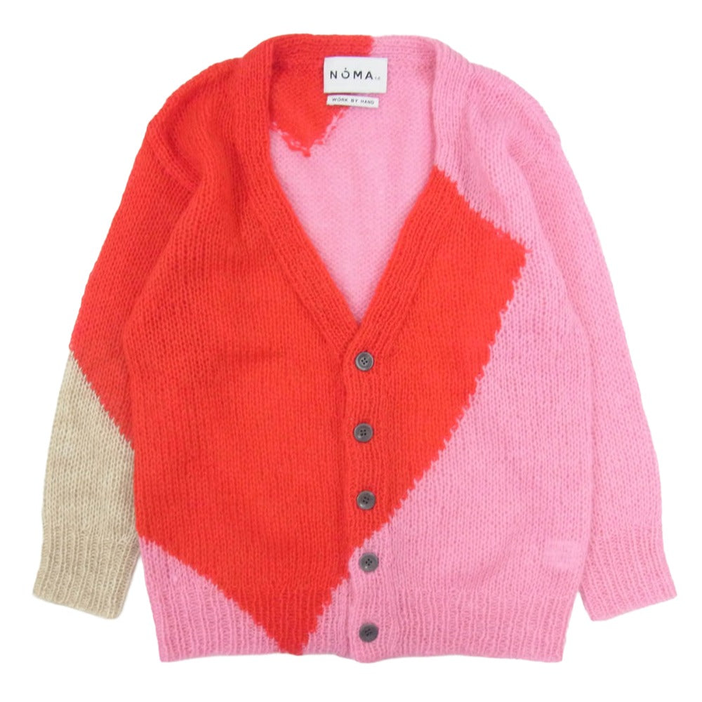 Mohair cardigan モヘアカーディガン 赤 Needles ニードルス NS280