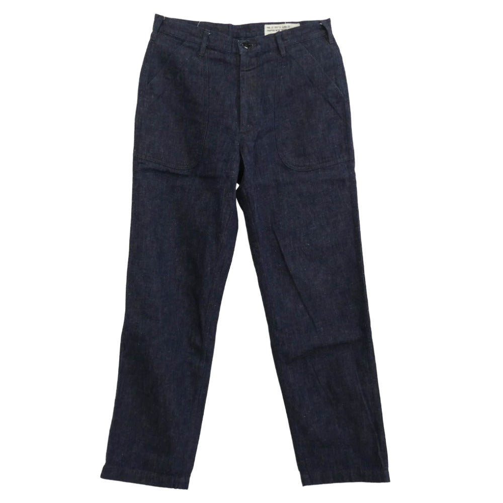 美品 BONCOURA ベイカーパンツ 32 ボンクラ BONCOURA ボンクラ Baker Pants デニム ベイカー パンツ インディゴ