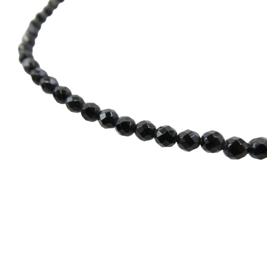 Justin Davis ジャスティンデイビス SNJ330 Tiny Onyx Chain タイニー オニキス ネックレス チェーン ブラック系【中古】