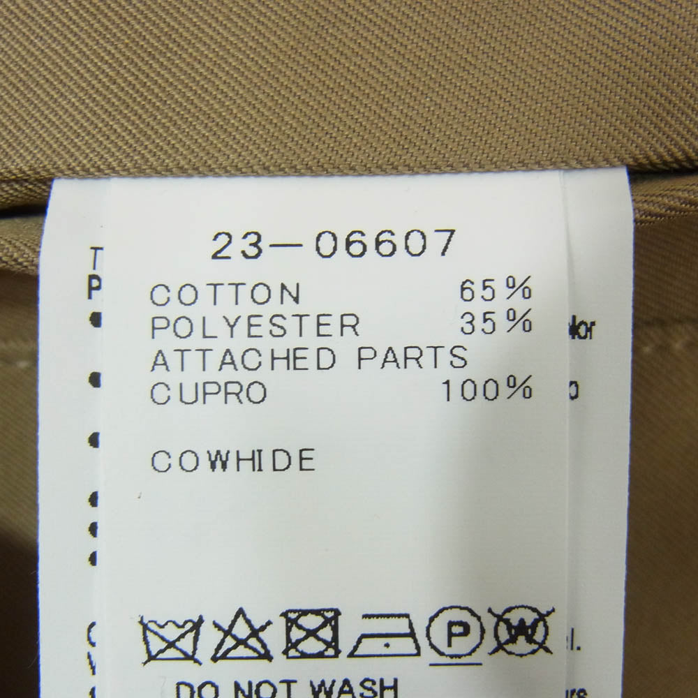 Sacai サカイ 23SS 23-06607 Cotton Gabardine Pocket Belt コットン ギャバジン ポケット ベルト ウエストバッグ ブラウン系【中古】