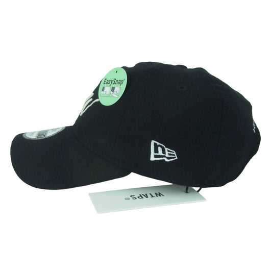 WTAPS ダブルタップス 25AW 252NENED-HT02 NEW ERA 9TWENTY Cap WONY Flannel Charcoal ナイントゥエンティー ウォニー フランネル ニューエラ ウール キャップ ブラック系 00【新古品】【未使用】【中古】