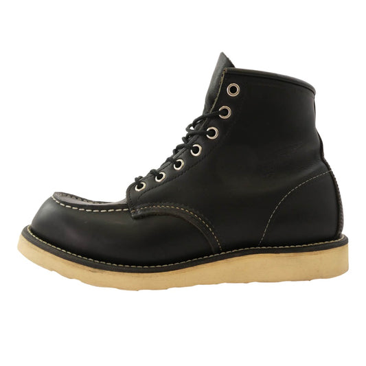 RED WING レッドウィング 8179 6-inch Classic Moc 6インチ クラシック モック レザー ワーク ブラック系 US7.5D【中古】
