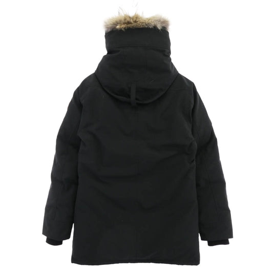 CANADA GOOSE カナダグース 3438JM Jasper Parka ジャスパー パーカー ファー ダウン ブラック系 S【中古】