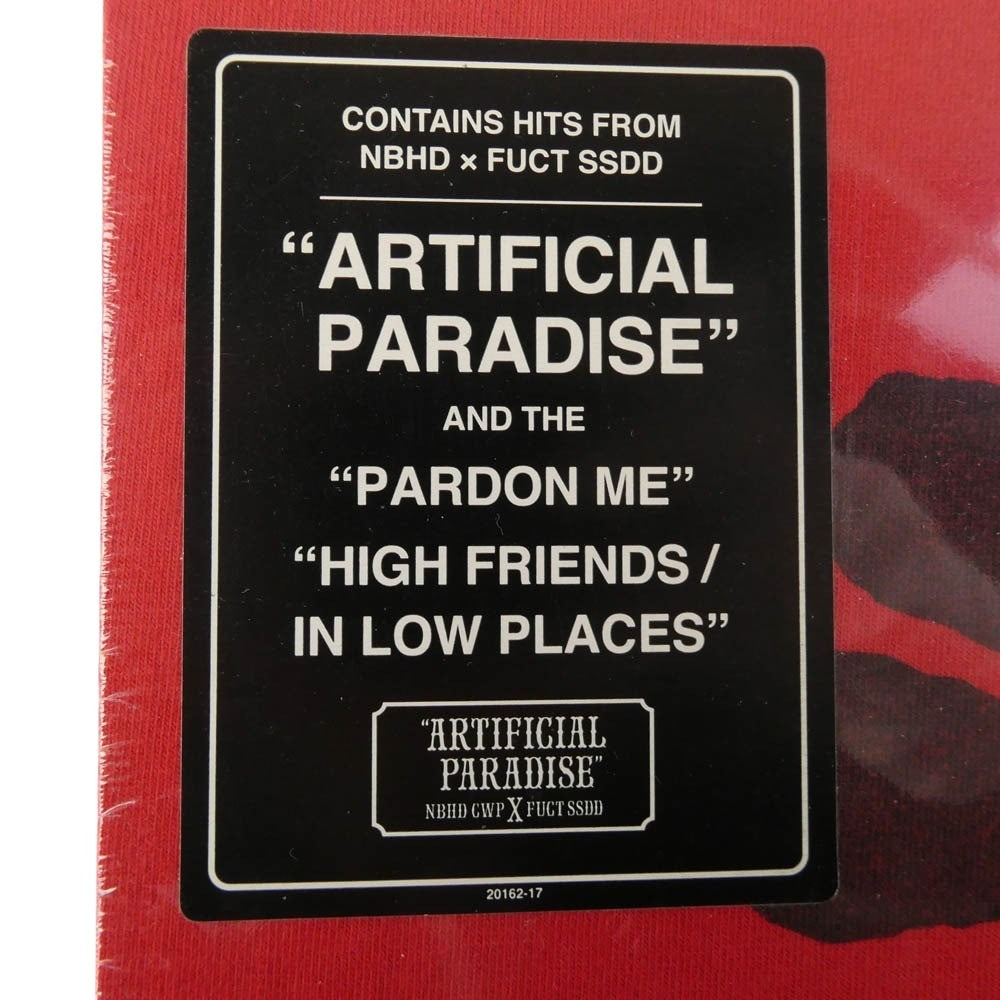 NEIGHBORHOOD ネイバーフッド fuct ssdd ファクト 半袖 Tシャツ レッド系 L【新古品】【未使用】【中古】