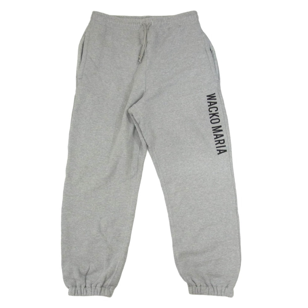 WACKO MARIA ワコマリア 23aw 23FW-WMC-SP03 MIDDLE WEIGHT SWEAT PANTS  ミドル ウェイト スウェット パンツ グレー系 M【中古】 WACKO MARIA ワコマリア 23aw 23FW-WMC-SP03 MIDDLE WEIGHT SWEAT