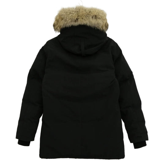 CANADA GOOSE カナダグース 3438JM サザビーリーグタグ Jasper Parka ジャスパー パーカ ファー ダウン ジャケット ブラック系 S【中古】