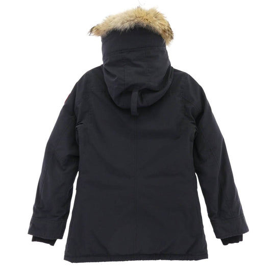 CANADA GOOSE カナダグース 2300JL CHARLOTTE PARKA シャーロット パーカー ダウンジャケット ダークグレー系 S【中古】