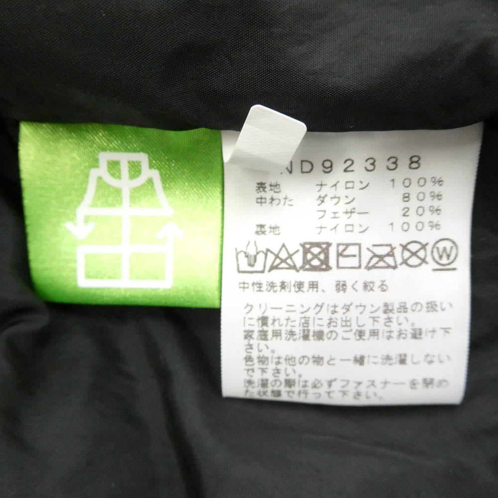 THE NORTH FACE ノースフェイス ND92338 Nuptse Vest ヌプシ ダウン ベスト ブラック系 L【中古】