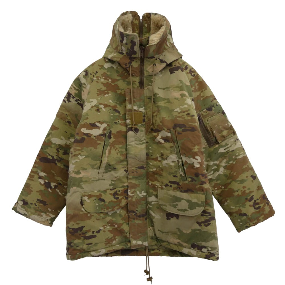 米軍 US ARMY Dakota Outerwear OCP Insulated Parka 中綿 ジャケット カーキ系 マルチカラー系 XL【極上美品】【中古】 米軍 Dakota Outerwear OCP Insulated Parka 中綿 ジャケット カーキ系
