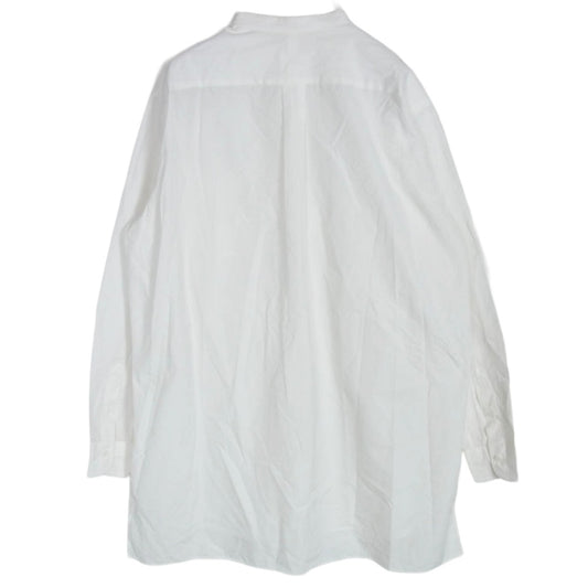 COMOLI コモリ M01-02002 バンドカラーシャツ コモリシャツ ホワイト系 1【中古】