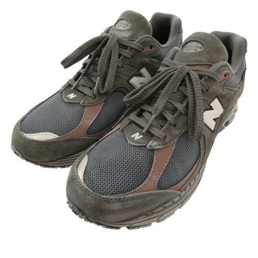 NEW BALANCE ニューバランス M2002RXA GORE-TEX ゴアテックス エイジング加工 ローカット スニーカー グレー系 ブルー系 28cm【極上美品】【中古】