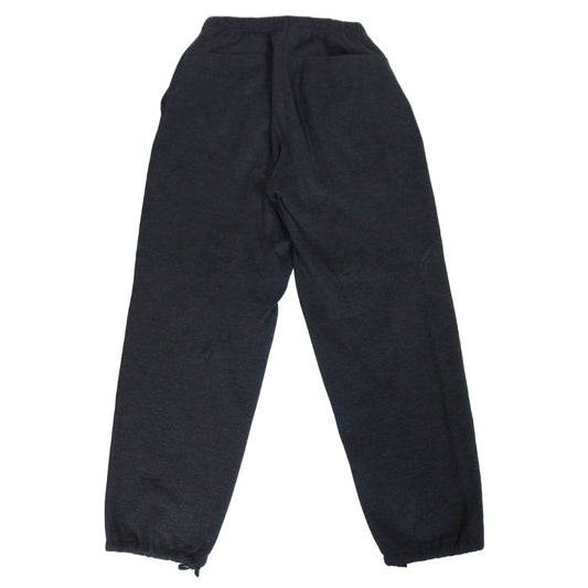 COMOLI コモリ 23AW Y03-05020 W/C/Si ウール コットン シルク スウェットパンツ ダークグレー系 2【中古】