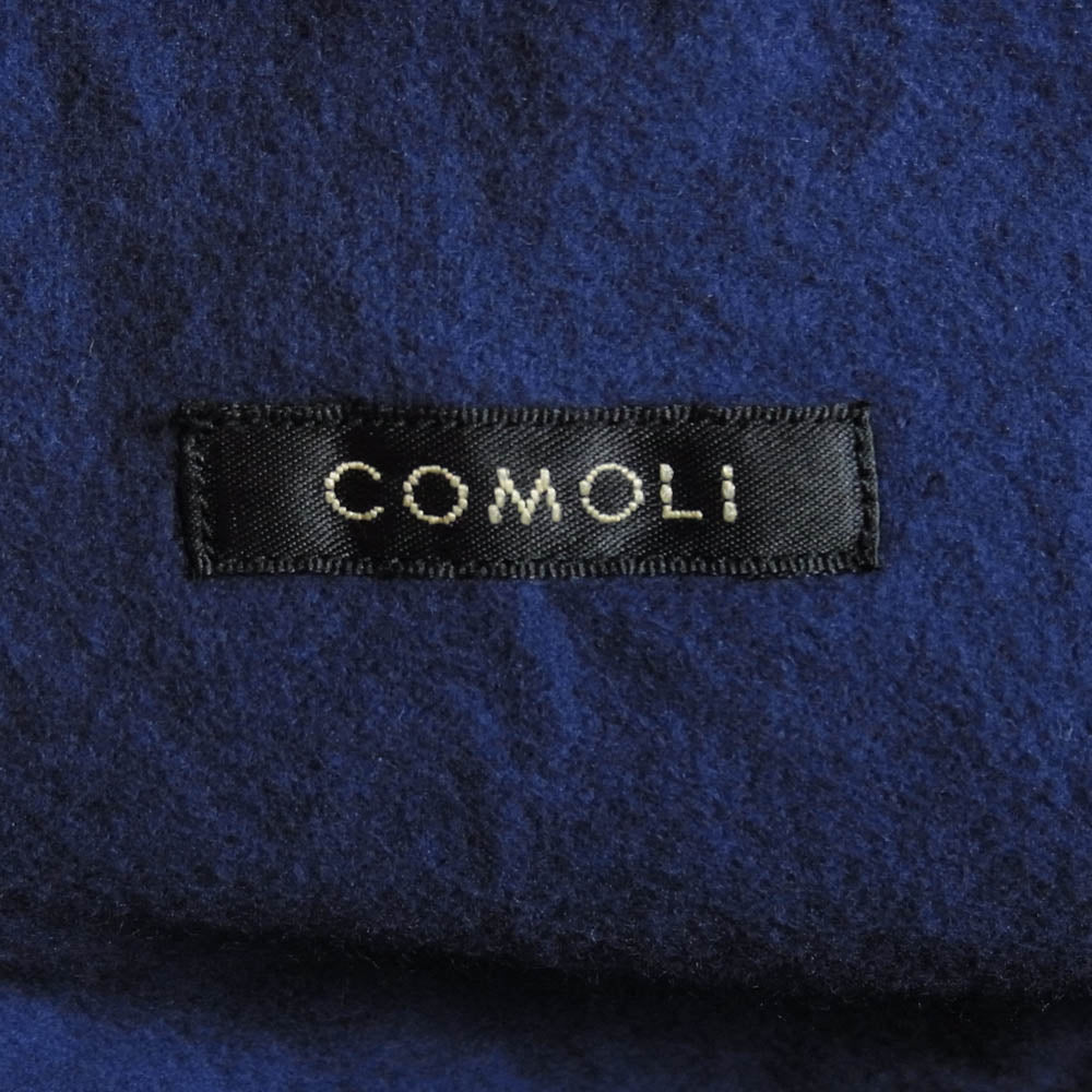 COMOLI コモリ 25AW C03-01004 コットンネル ジャケット 青紫紺 2【中古】