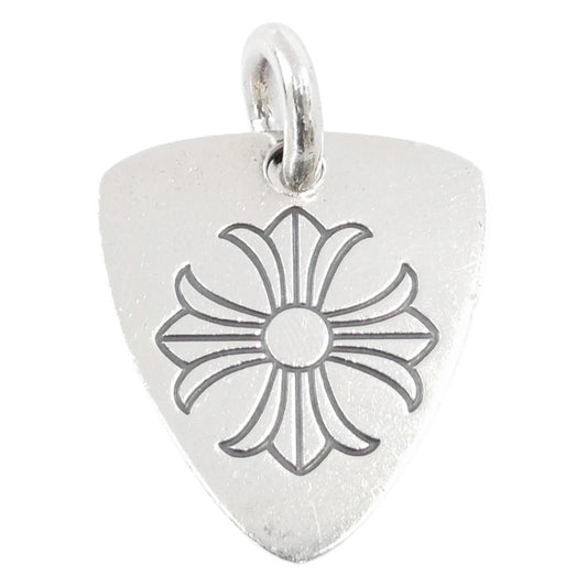 CHROME HEARTS クロムハーツ(原本無) GUITAR PICK CHプラス ギターピック ペンダントトップ シルバー系【中古】