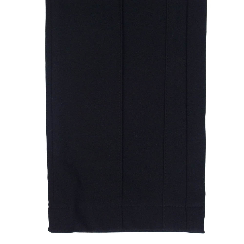 kiryuyrik キリュウキリュウ KR-HP37TP-600 High Tension Jersey Skinny Slacks ハイ テンション ジャージー スキニー スラックス パンツ ブラック系 M【新古品】【未使用】【中古】