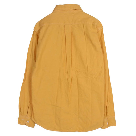 LYNCH SILVERSMITH リンチシルバースミス Heavy Gauge ADULTS ONLY コットン キャンバス 長袖 シャツ イエロー イエロー系 S【中古】