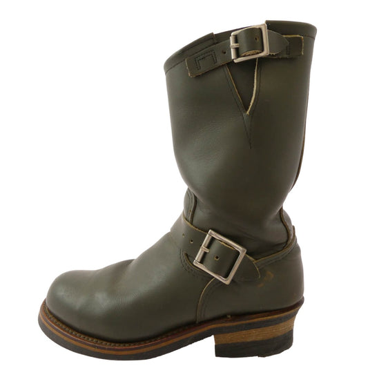 RED WING レッドウィング 8273 PT99 カンガタン エンジニア ブーツ モスグリーン系 6.5【中古】