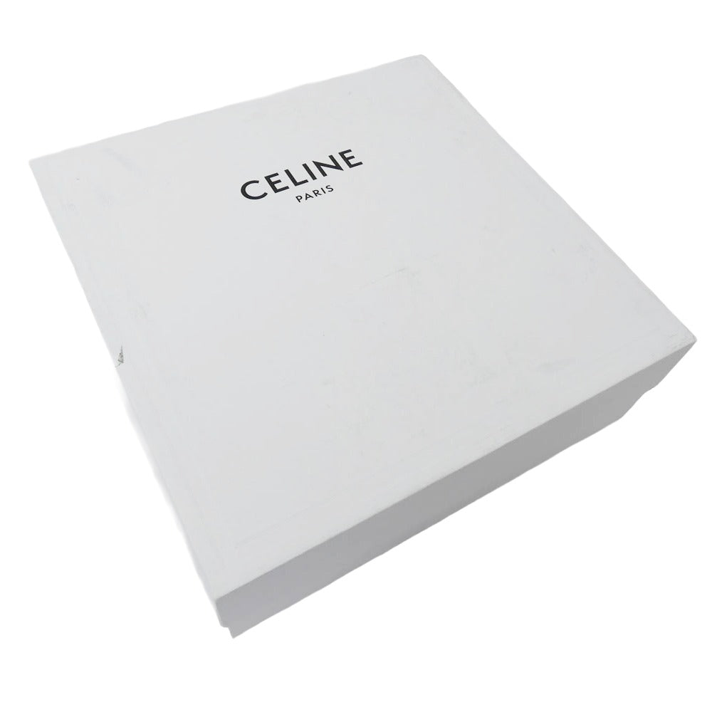 CELINE セリーヌ MARGARET レザー マーガレット チェルシー ブーツ ブラック系 42【中古】