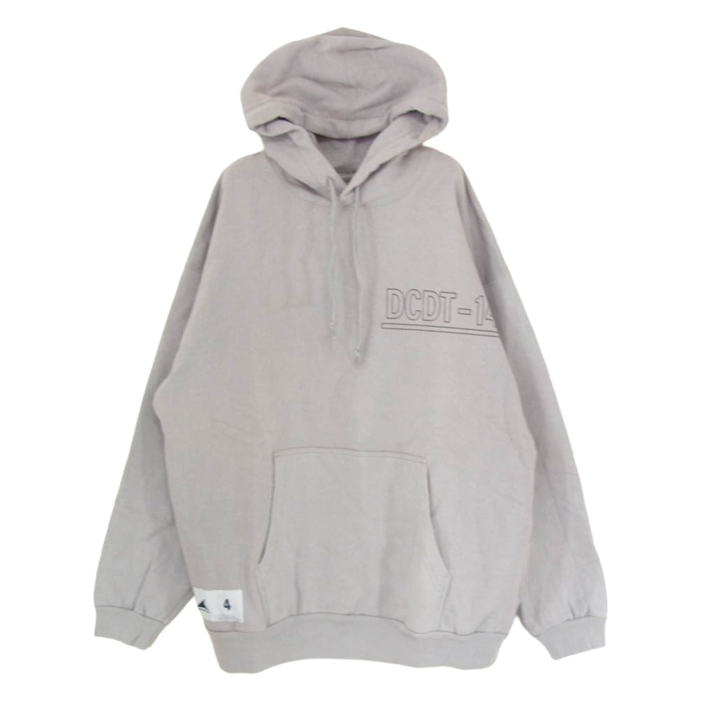 DESCENDANT ディセンダント 23SS SHIP HOODY シップ バックロゴ フーディー パーカー グレー系 4【中古】 DESCENDANT ディセンダント 23SS SHIP HOODY シップ バックロゴ