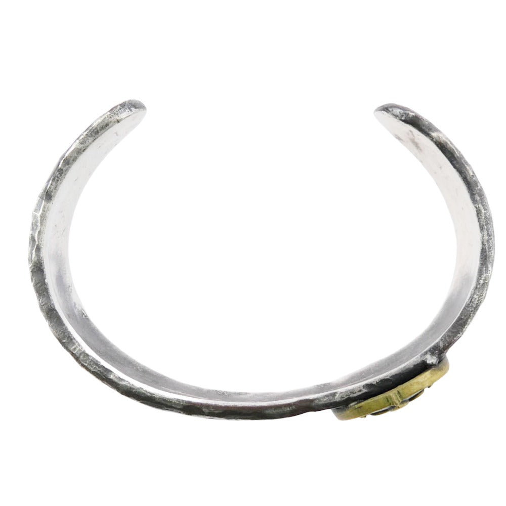 ラウドスタイルデザイン CRE-001 VANITAS クローズEXPLODE 鏑木施雄モデル バングル シルバー925×ブラス シルバー系 ゴールド系【中古】