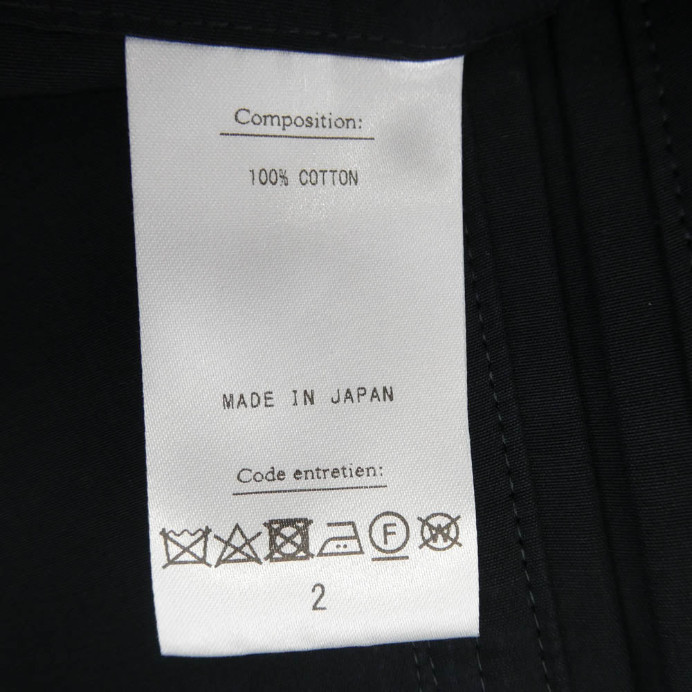 A.PRESSE アプレッセ 21AW 21APP-01-01H 比翼 バルマカーン コート ネイビー系 2【中古】