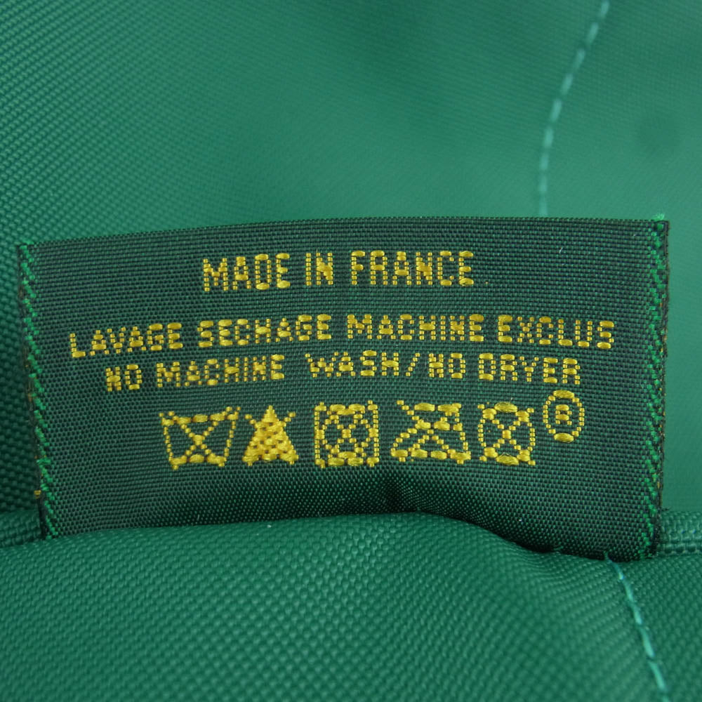 Herve Chapelier エルベ・シャプリエ 1028N ナイロン 舟型 ショルダー バッグ ML サパン×ジャット グリーン系【中古】