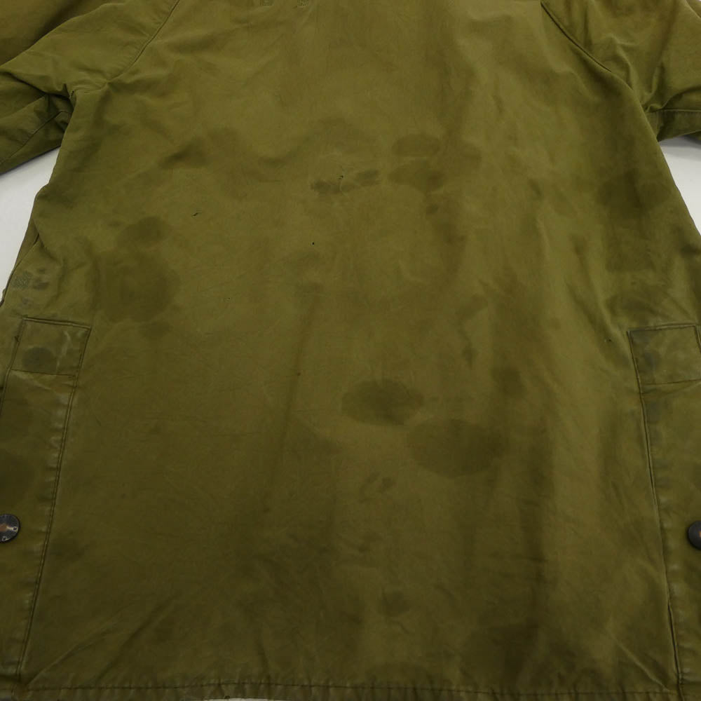 Barbour バブアー 80s 英国製 BEDALE ビデイル オイルド ジャケット カーキ系【中古】