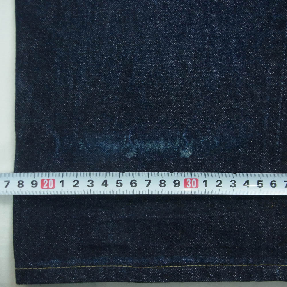 TCB jeans ティージービージーンズ S40's 大戦モデル 月桂樹ボタン デニム パンツ 日本製 インディゴブルー系 36【中古】