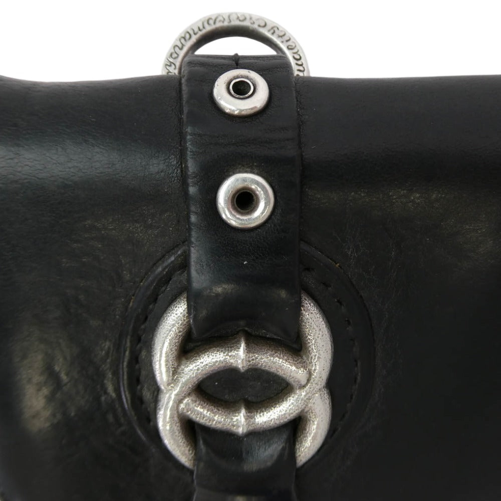LYNCH SILVERSMITH リンチシルバースミス LONG WALLET レザー ロング ウォレット 財布 ブラック系【中古】