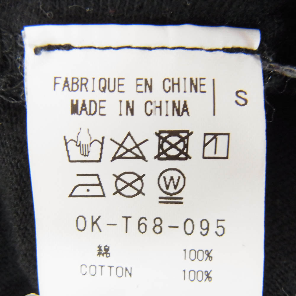 Yohji Yamamoto ヨウジヤマモト 0K-T68-095 s'yte サイト ロゴ プリント 半袖 Tシャツ カットソー ブラック系 S【中古】