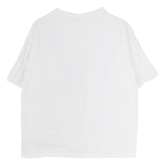 Y's Yohji Yamamoto ワイズ ヨウジヤマモト YL-T52-974 Pin T-shirt ロゴ ピン プリント 半袖 Tシャツ カットソー ホワイト系 2【中古】
