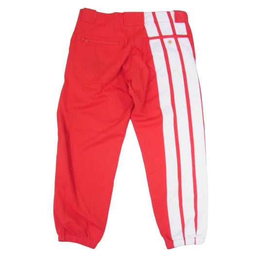 Y-3 Yohji Yamamoto ワイスリー ヨウジヤマモト Z48747 サイドライン ジャージ― トラックパンツ レッド系 S【中古】