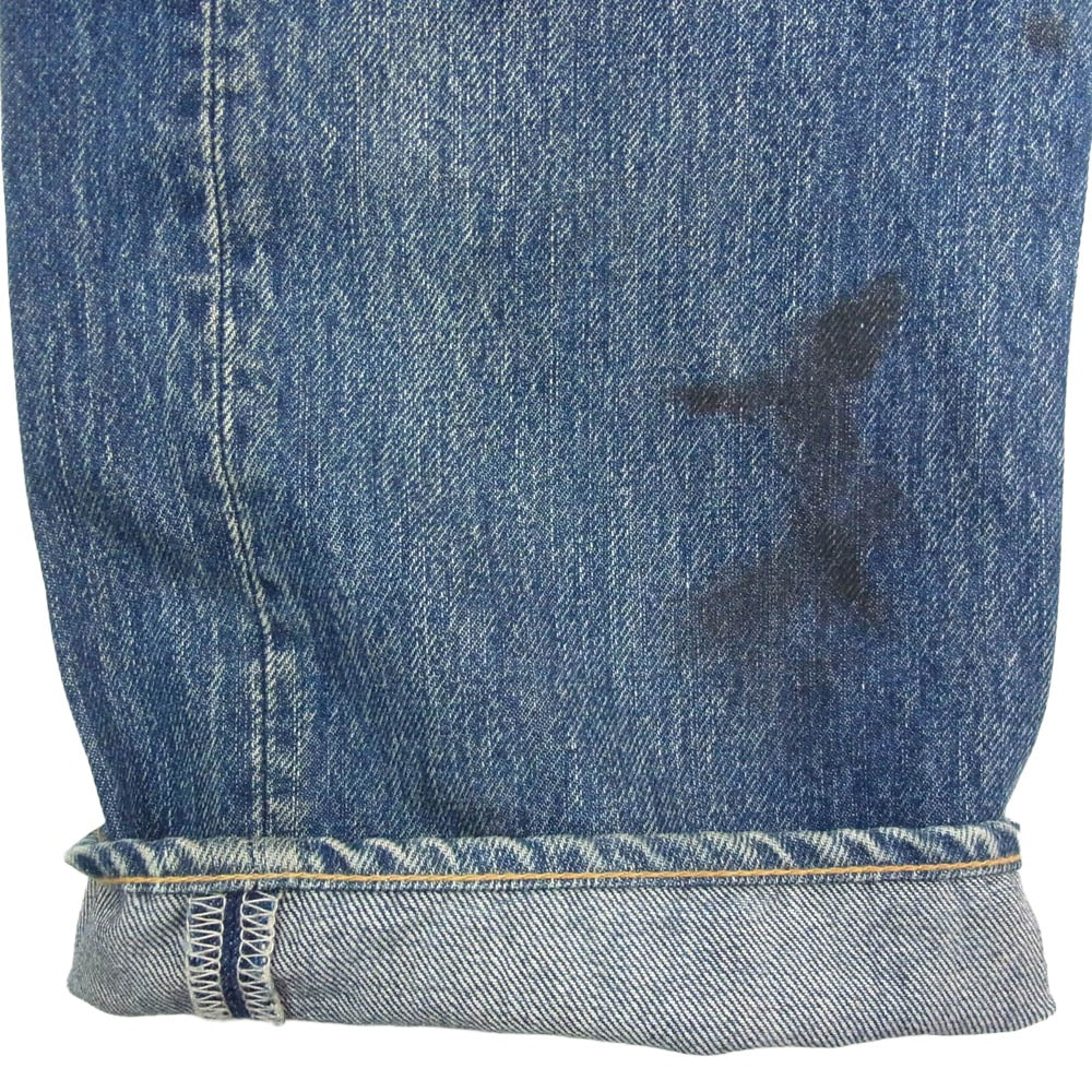 Yohji Yamamoto POUR HOMME ヨウジヤマモトプールオム 16SS HO-P48-043 Spotted Horse スポテッドホース マジックウォッシュ ヴィンテージ加工 デニムパンツ インディゴブルー系 32【中古】