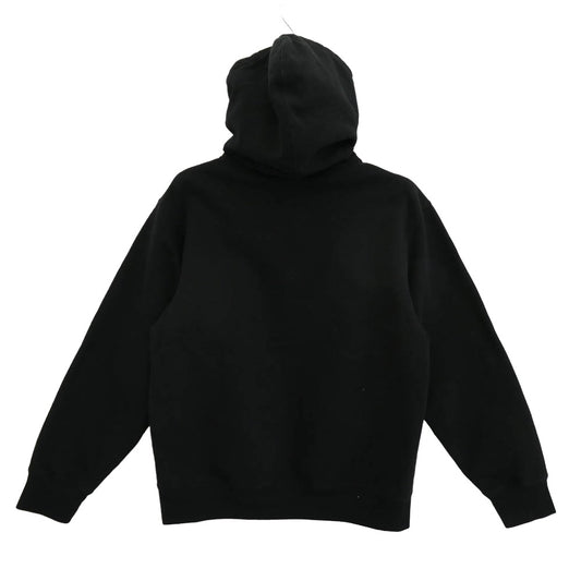 Supreme シュプリーム BURBERRY バーバリー 22SS × Burberry バーバリー Box Logo Hooded Sweatshirt ノバチェック ボックスロゴ プルオーバーパーカー ブラック系 M【中古】