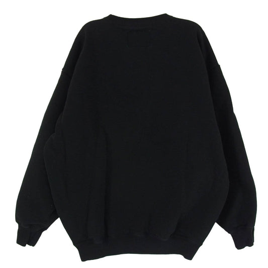 WTAPS ダブルタップス 24AW 242ATDT-CSM18 ACADEMY SWEATER アカデミー ロゴ スウェット トレーナー ブラック系 x03【中古】
