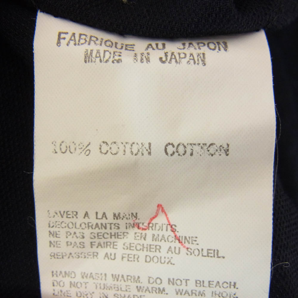 Yohji Yamamoto ヨウジヤマモト MK-B04-008 Y's for men ワイズフォーメン コットン カバーオール シャツ ジャケット ネイビー系 3【中古】