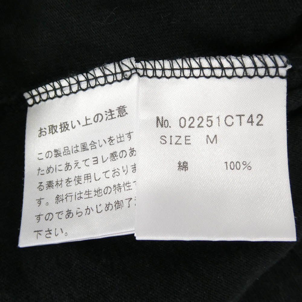 HYSTERIC GLAMOUR ヒステリックグラマー 02251CT42 RUNNIN' AWAY プリント 半袖 Tシャツ ブラック系 M【中古】