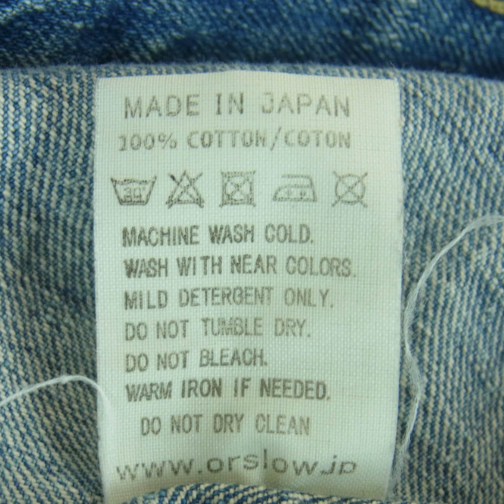 orSlow オアスロウ 111MJ型 JOHN'S DENIM JACKET ジョンズ デニム ジャケット 日本製 インディゴブルー系 2【中古】