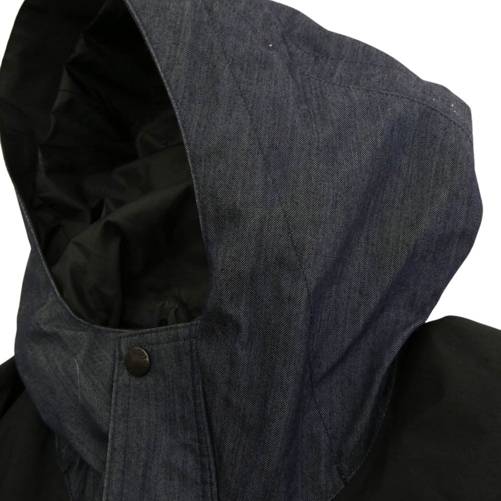 THE NORTH FACE ノースフェイス NP12032 Mountain Light Denim Jacket マウンテンライト デニム ジャケット インディゴ GORE-TEX ゴアテックス マウンテンパーカー インディゴブルー系 L【中古】