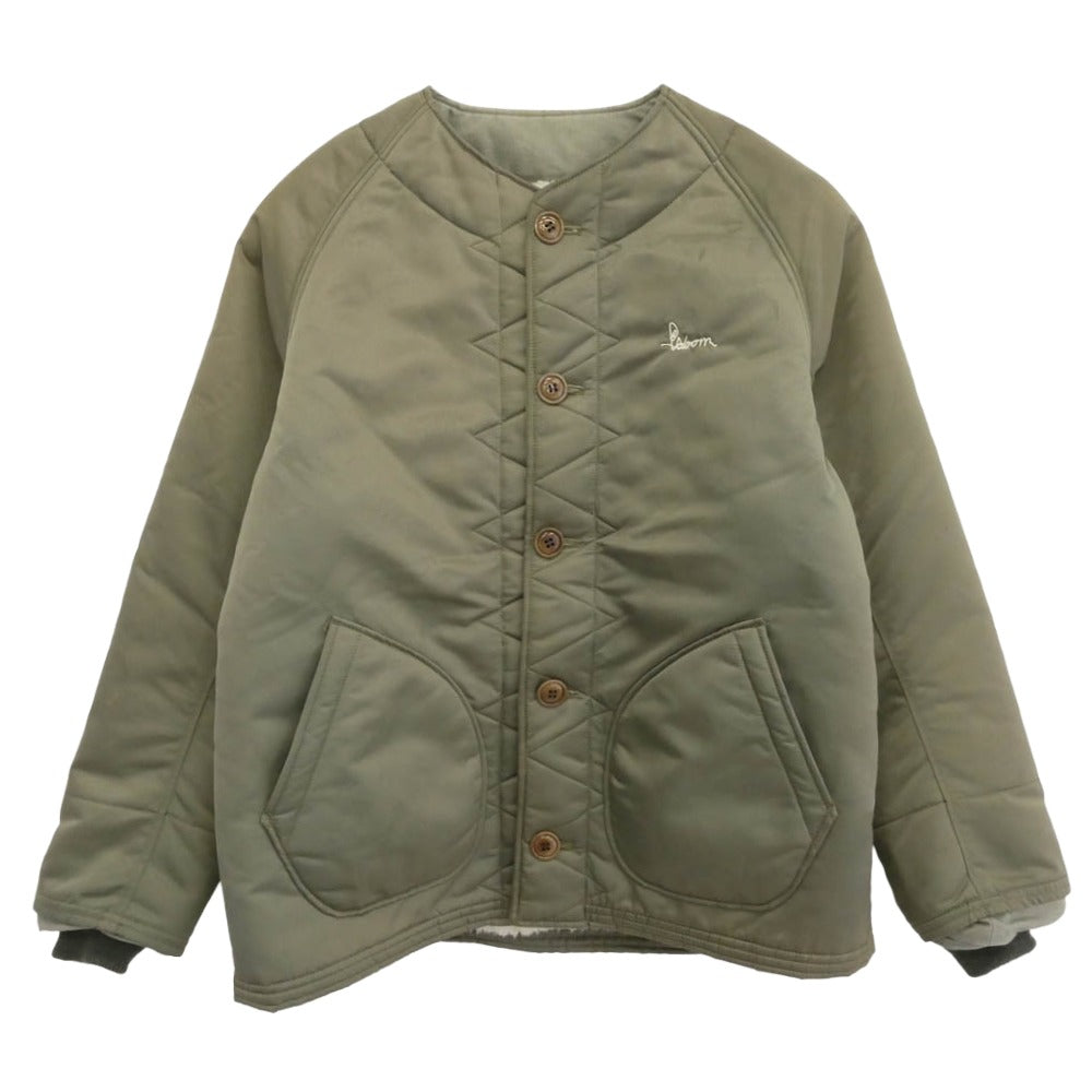 ほぼ未使用 psicom サイコム ナイロンジャケット S Psicom サイコム DSE Nylon jacket 内ボア ナイロン ジャケット カーキ